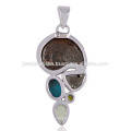 Buy the best Combination of Ammonite, Turquoise, Pyrite and other Stones